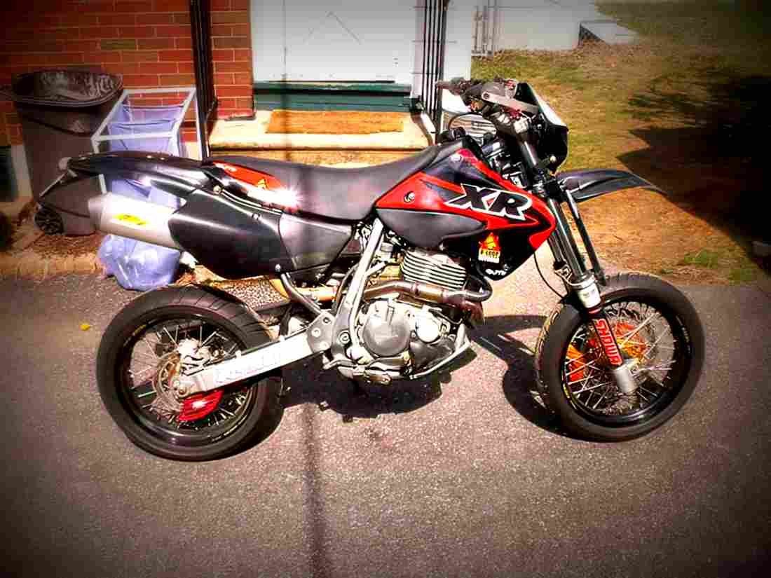 Honda XR 400 SM XR 400 SM 4 motorbike A4 Photo Print
