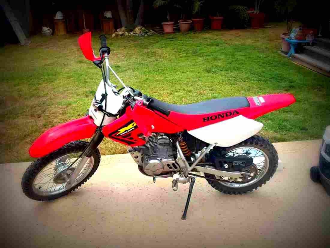 Honda XR 50 R 2002 5 motorbike A4 Photo Print