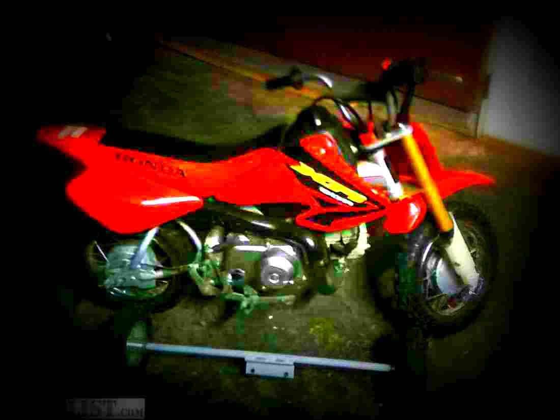 Honda XR 50 R 2003 4 motorbike A4 Photo Print