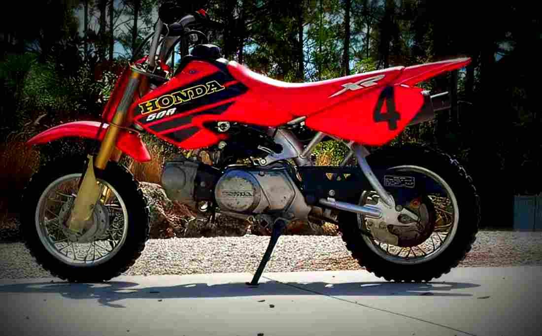 Honda XR 50 R 2003 6 motorbike A4 Photo Print