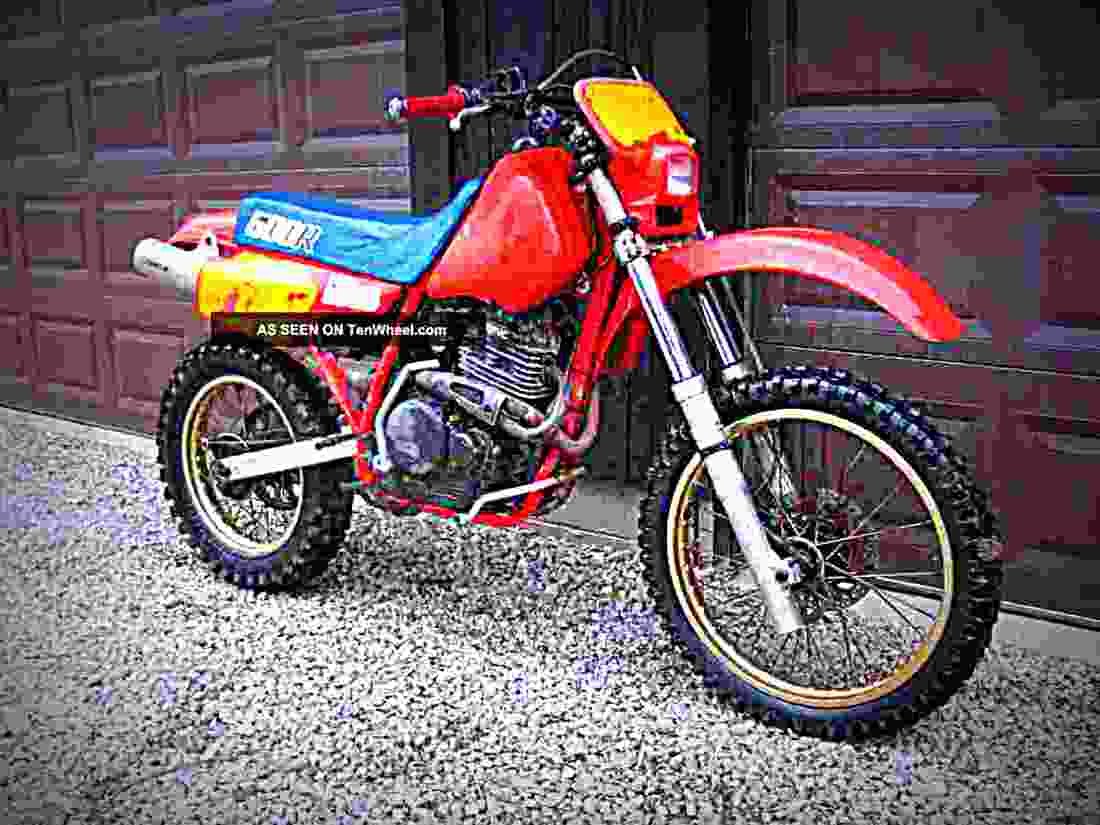 Honda XR 600 R 1991 6 motorbike A4 Photo Print