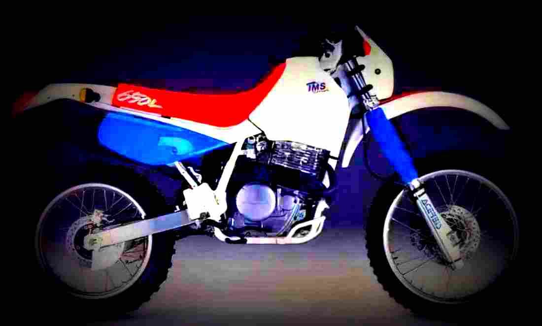 Honda XR 650 L 2009 6 motorbike A4 Photo Print