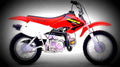 Honda XR 70 R 2003 2 motorbike A4 Photo Print