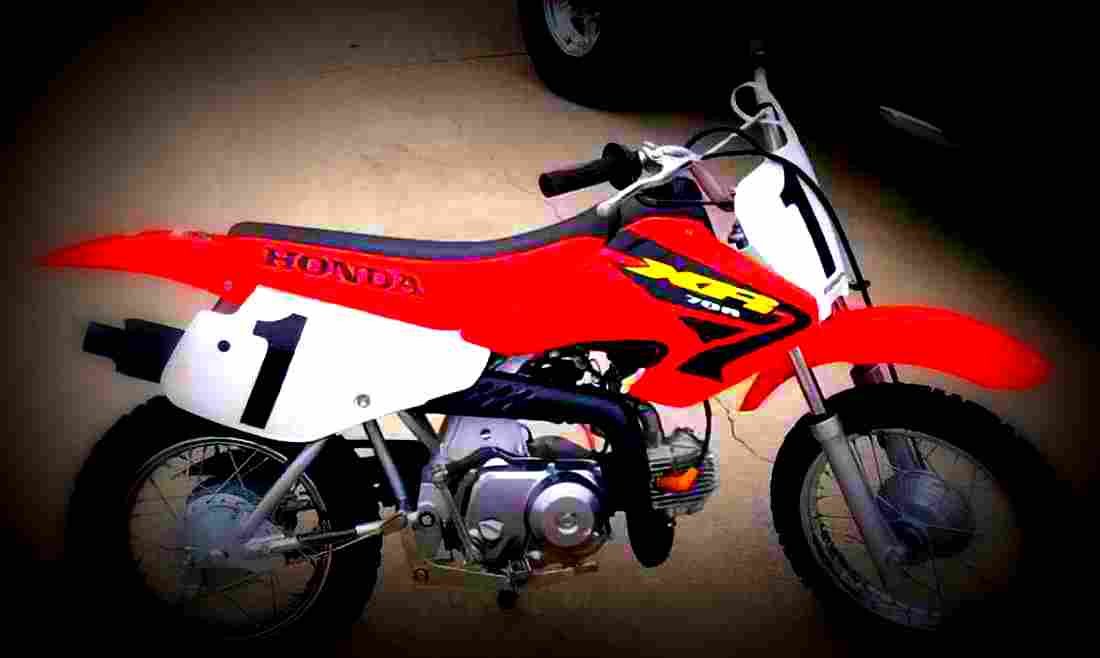 Honda XR 70 R 2003 6 motorbike A4 Photo Print