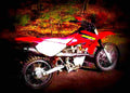 Honda XR 80 R 2002 2 motorbike A4 Photo Print