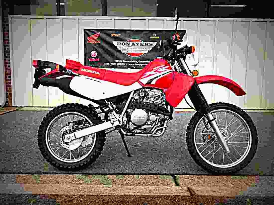 Honda XR650L 2018 3 motorbike A4 Photo Print