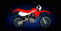 Honda XR650L 2018 4 motorbike A4 Photo Print