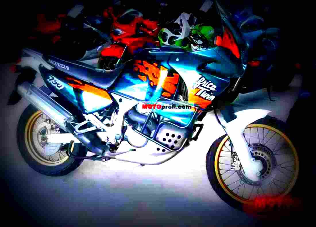 Honda XRV 1000 Varadero 1999 3 motorbike A4 Photo Print