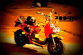Honda Zoomer 2009 1 motorbike A4 Photo Print