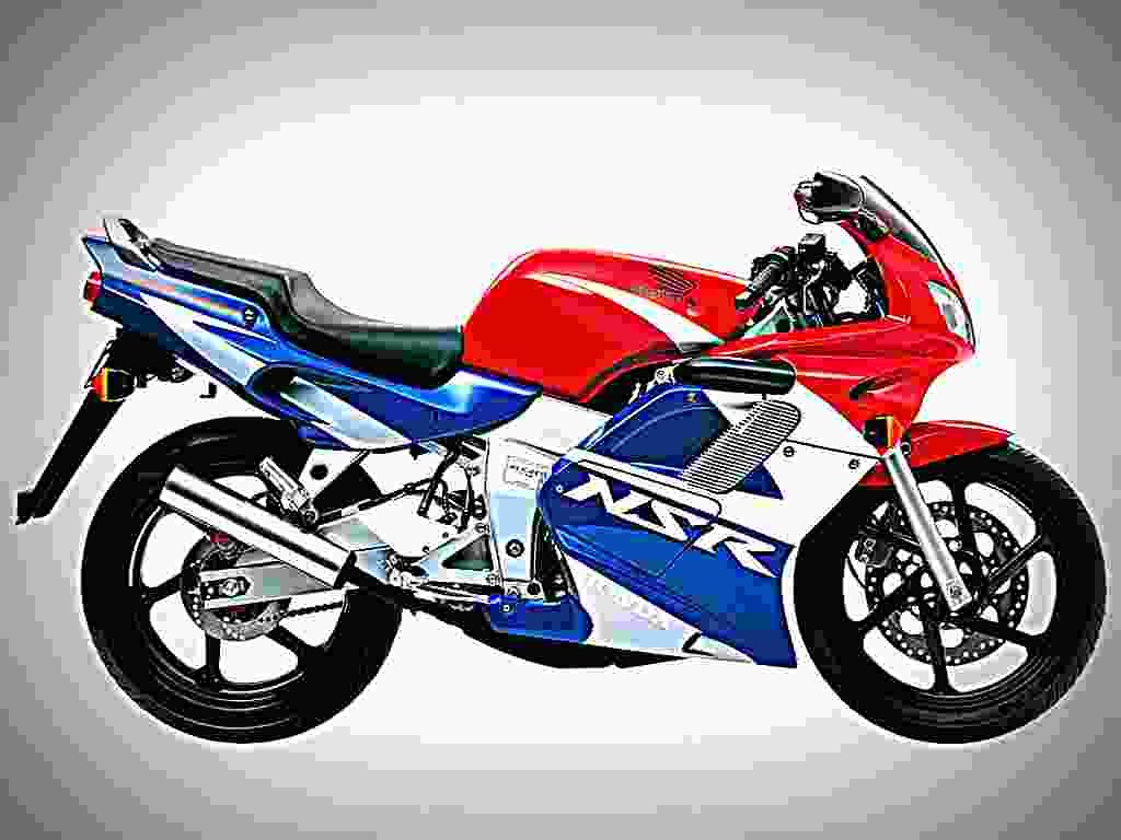 Honda @ 125 2003 1 motorbike A4 Photo Print