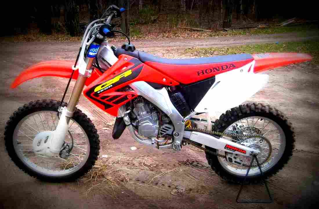 Honda @ 125 2003 6 motorbike A4 Photo Print