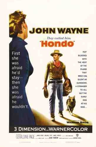  Hondo 01 film star poster A4 Photo Print