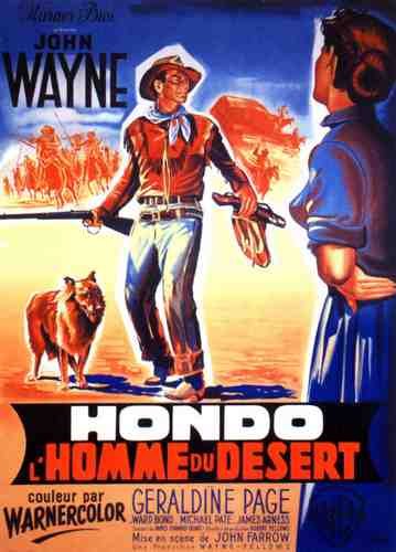  Hondo 03 film star poster A4 Photo Print