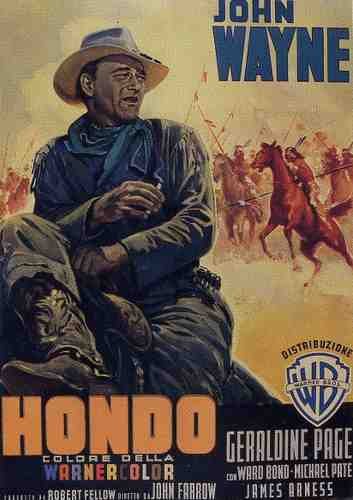  Hondo 04 film star poster A4 Photo Print