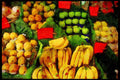 Hong Kong 279007 Fresh Fruit Stall A4 Limited Edition Watercolour Print