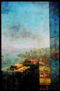 Hong Kong 279026 Rooftops, Hong Kong A4 Limited Edition Watercolour Print