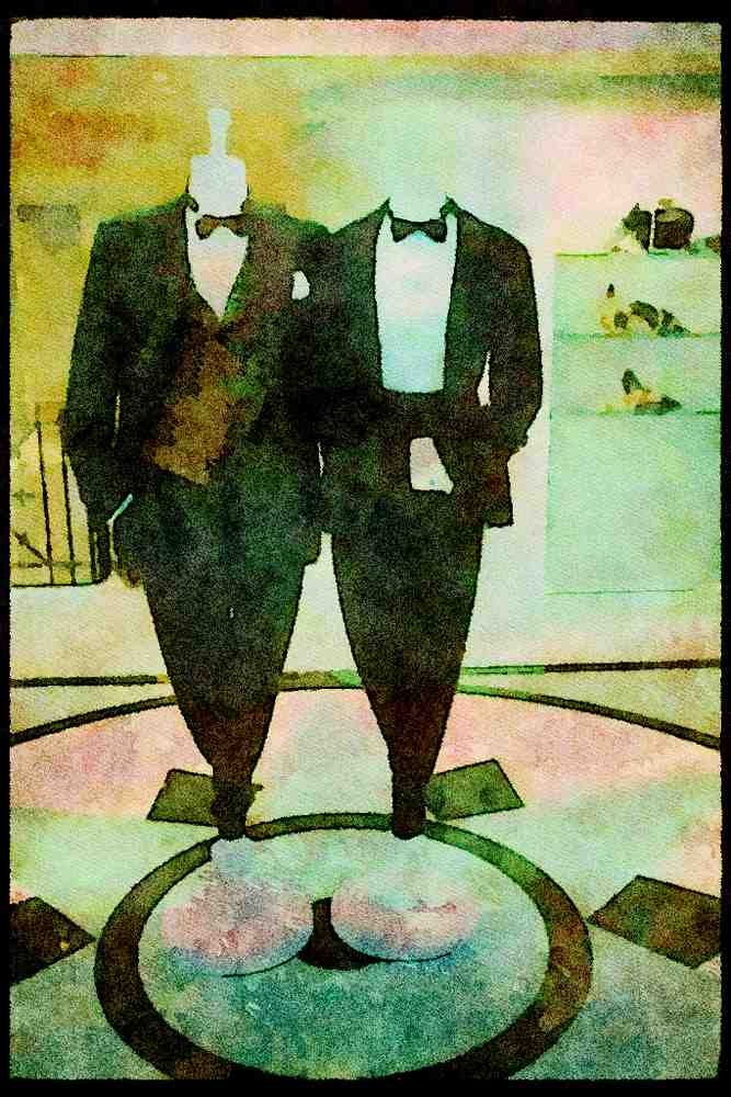 Hong Kong 279038 Dressed To Kill A4 Limited Edition Watercolour Print