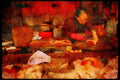 Hong Kong 279080 Fish Market Lady A4 Limited Edition Watercolour Print
