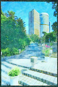 Hong Kong 279094 Hong Kong Park A4 Limited Edition Watercolour Print