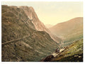 Honister Pass Lake District Vintage A4 Photo Print
