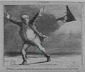 Honore Daumier babinet deciding to go off the sun Art A4 Photo Print