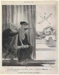 Honore Daumier clytemnestra pushed by mimi veron rachel Art A4 Photo Print