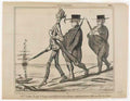 Honore Daumier mmrs cobden bright and sturges had nothing to do in eu Art A4 Photo Print