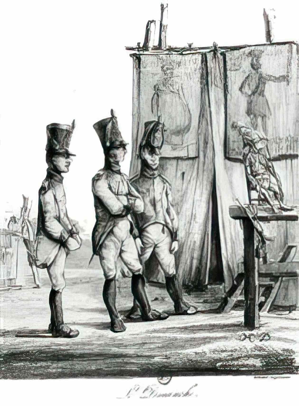Honore Daumier alexandre simon pataille magistrate and deputy Art A4 Photo Print