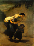 Honore Daumier arrival of the special commissioner in alsace coco rom Art A4 Photo Print