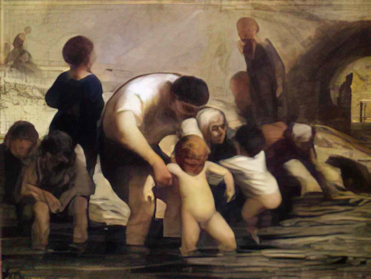 Honore Daumier b sarrans young Art A4 Photo Print