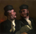 Honore Daumier the lawyers 1856 Art A4 Photo Print