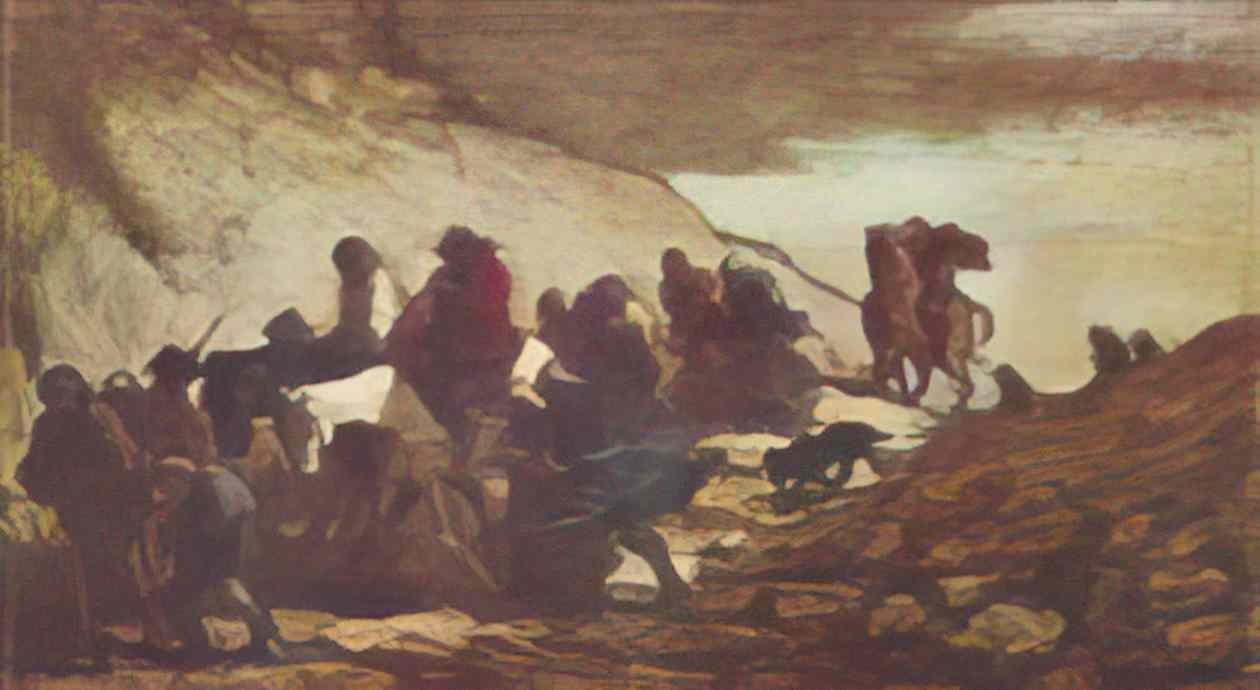 Honore Daumier count auguste hilarion de keratry 1769 1859 deputy pee Art A4 Photo Print