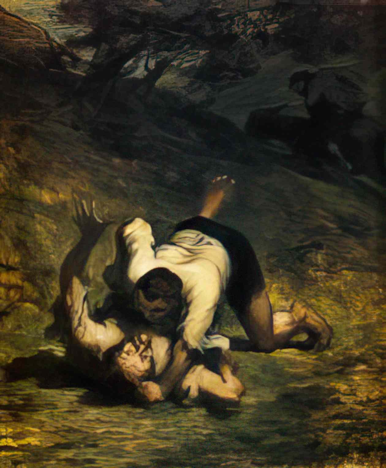 Honore Daumier crispin and scapin Art A4 Photo Print