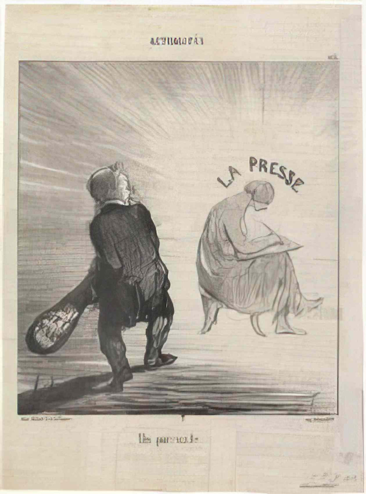 Honore Daumier don quixote and sancho panza in the mountains Art A4 Photo Print