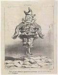 Honore Daumier don quixote reading Art A4 Photo Print