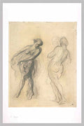 Honore Daumier exit of the turkish school Art A4 Photo Print