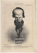 Honore Daumier fighting bricklayer Art A4 Photo Print