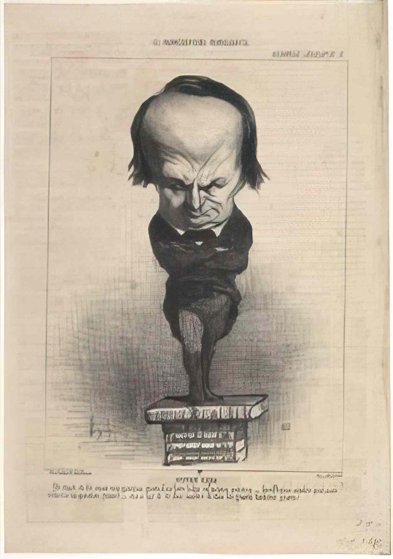 Honore Daumier fighting bricklayer Art A4 Photo Print