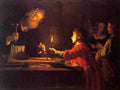 Honthorst Gerrit Van Childhood Of Christ 5 A4 Photo Print