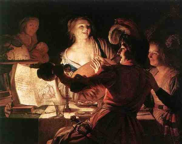 Honthorst Gerrit Van The Prodigal Son 1623 5 A4 Photo Print