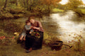 Hook James Clarke Blackberry Picking Art A4 Photo Print