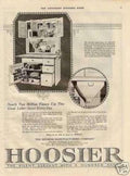 Hoosier Kitchen Cabinet Vintage Retro Advert Ads A4 Photo Print