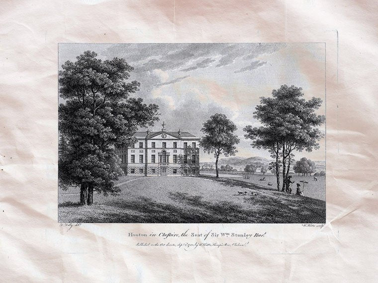 Hooton Cheshire William Stanley Uk Watts 1779 Vintage A4 Photo Print