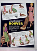 Hoover Vacuum Models Vintage Retro Advert Ads A4 Photo Print