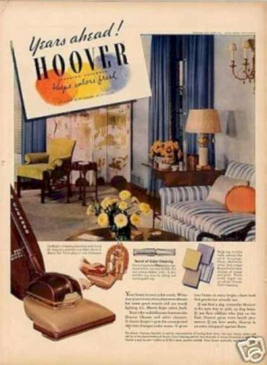 Hoover Vacuum Sofa Vintage Retro Advert Ads A4 Photo Print