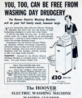 Hoover Washing Machine 1 Vintage Retro Advert Poster A4 Photo Print
