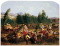 Hop Picking 1862 Art A4 Photo Print