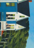 Hopper second story sunlight A4 Photo Print