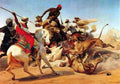 Horace Vernet The Lion Hunt A4 Photo Print