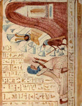 Hornby Frances M A Nile Journal 1908 Pennut worshipping Hathor A4 Photo Print